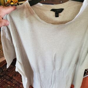Banana Republic Mens Cream T-Shirt